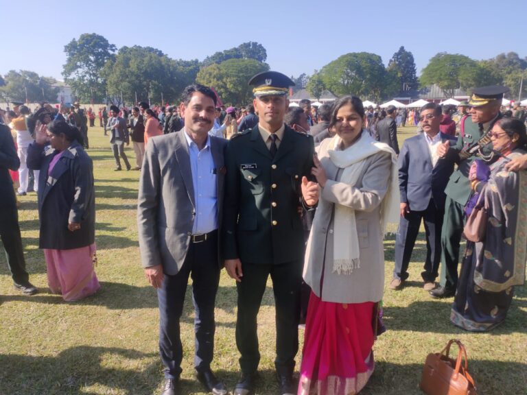 बीकानेर के हिमांशु बलवदा को मिला भारतीय सेना में लेफ़्टिनेंट पद पर कमीशन