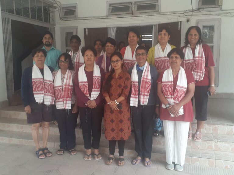 ट्रांस हिमालयन फिट@फिफ्टी+ इंडिया महिलाओं का दल असम के लखीमपुर पहुंचने पर हुआ स्वागत