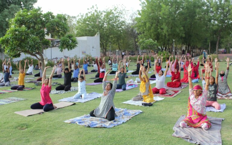 अंतरराष्ट्रीय योग दिवस की पूर्व तैयारियां शुरू ,करवाया सामूहिक योगाभ्यास￼