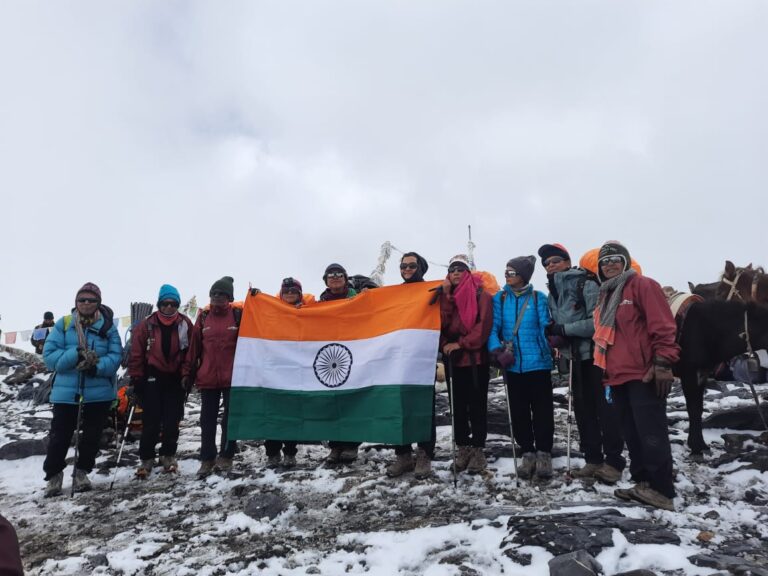 ट्रांस हिमालयन अभियान को पूरा करने एडवेंचर दल लेह लद्दाख पहुंचा