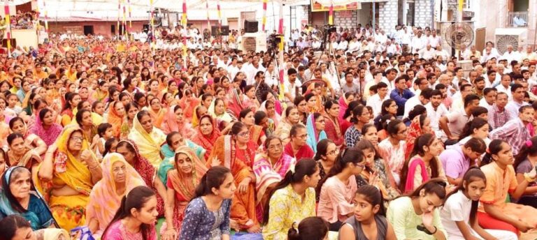 कोचरों के चौक में ’’शासन स्पर्श’’ कार्यक्रम में उमड़ा श्रावक-श्राविकाओं का सैलाब