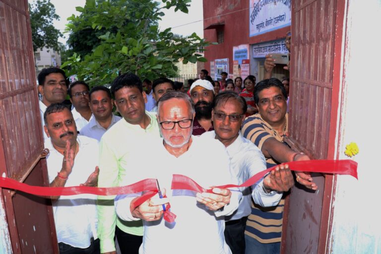 शिक्षा मंत्री ने किया क्लासरूम एवं जल मंदिर का उद्घाटन