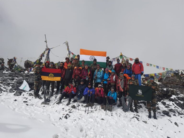 ट्रांस हिमालय अभियान दल द्रास कारगिल पहुंचा