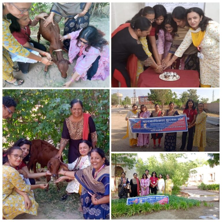 गो सेवा कर, पक्षियों को दाना, पेड़ पौधे लगाकर मनाया ओबरॉय का जन्मदिन