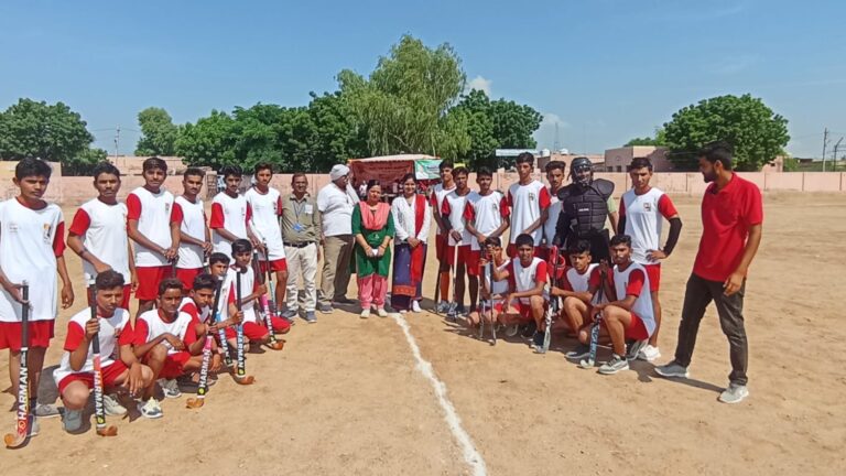 राजीव गांधी ग्रामीण ओलम्पिक खेल में ब्लॉक स्तरीय प्रतिस्पर्द्धाओं में खिलाड़ियों मेंमें दिखा विशेष उत्साह