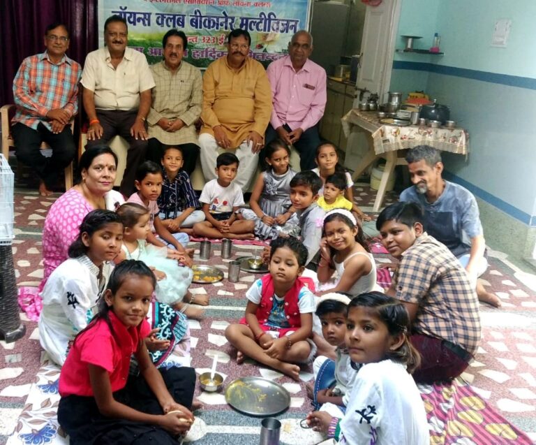 लाॅयन्स क्लब मल्टीविजन का सेवा सप्ताह शुरू