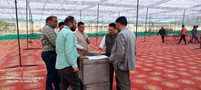 चुनाव करवाने के लिए शुक्रवार को रवाना होंगे मतदान दल