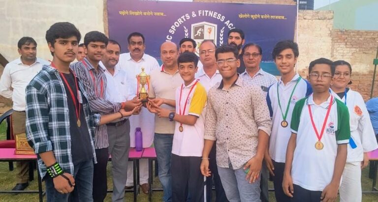 जिला स्तरीय खेलकूद प्रतियोगिता में आरएसवीएन ने लहराया परचम