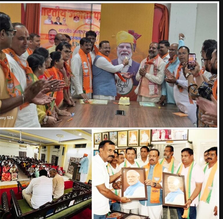 प्रधानमंत्री मोदी के जन्मदिन पर हुए अनेक आयोजन