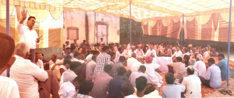 मोरखाना गाँव मे तीन महीने  पूर्ण रूप से शराब रहेगी बंद