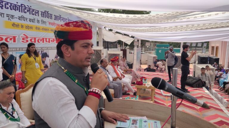 मूक-बधिर बच्चों का कौशल विकास समाजिक न्याय की दिशा में अभिनव प्रयास-कुमावत