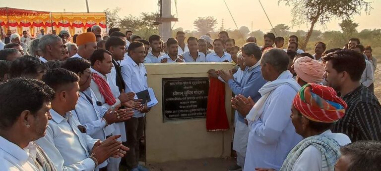 ग्रामीण विकास के लिए प्रतिबद्धता से काम कर रही सरकार – गोदारा