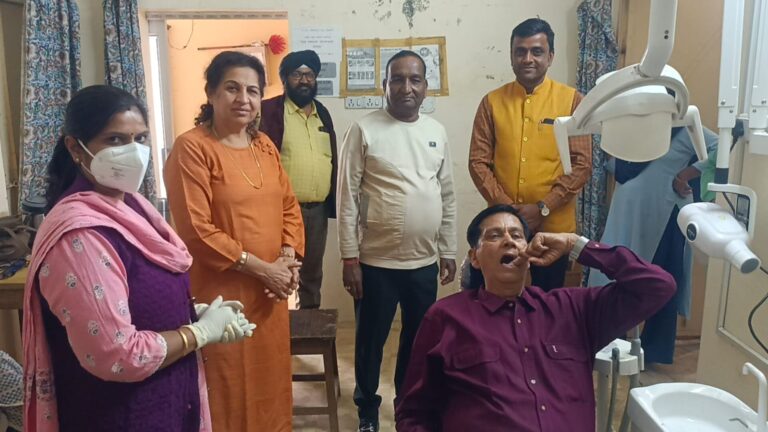 अब रानी बाजार ईएसआई अस्पताल मैं शुरू हुआ दांतों का एक्सरे