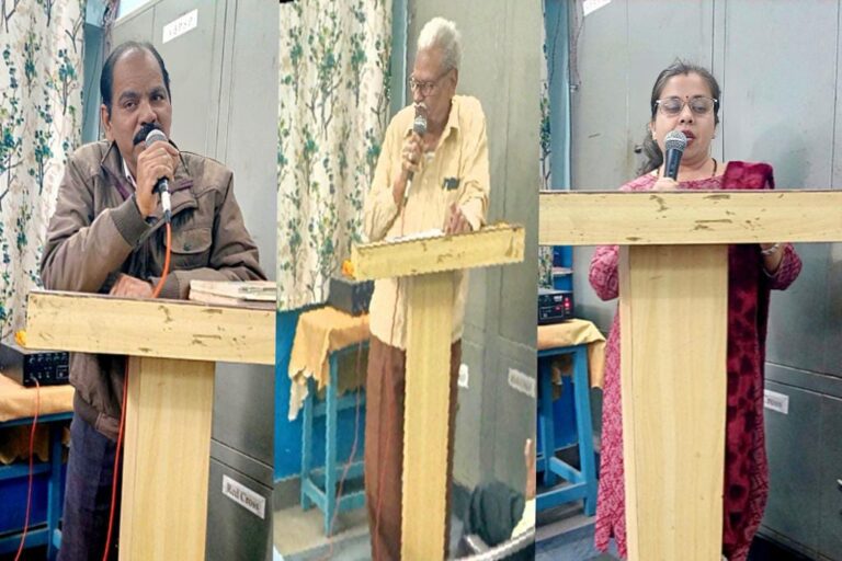 तीन पीढी के रचनाकारों ने किया काव्यपाठ