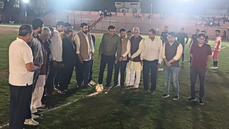बीकानेर फुटबॉल क्लब ने 3-0 से जीता उद्घाटन मुकाबला