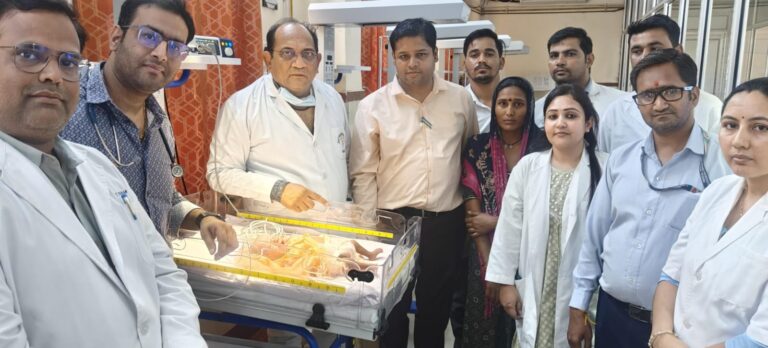 एक किलोग्राम से भी कम वजन के बच्चे को मिला जीवनदान