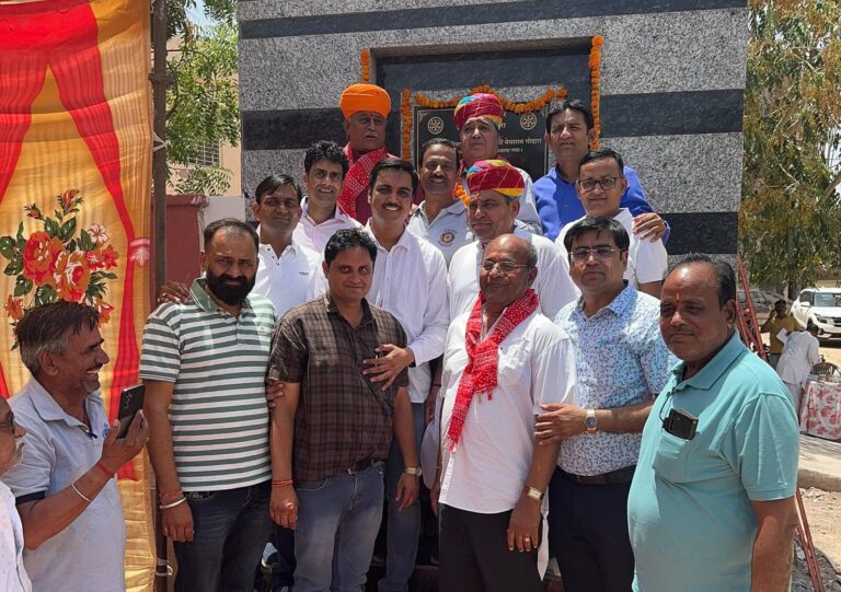 जल प्याऊ का लोकार्पण दिल को गदगद करने वाला कार्य है- विधायक व्यास