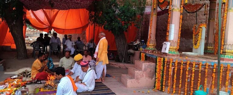 वीर जगराम जी के स्मारक पर हुई पूजा अर्चना