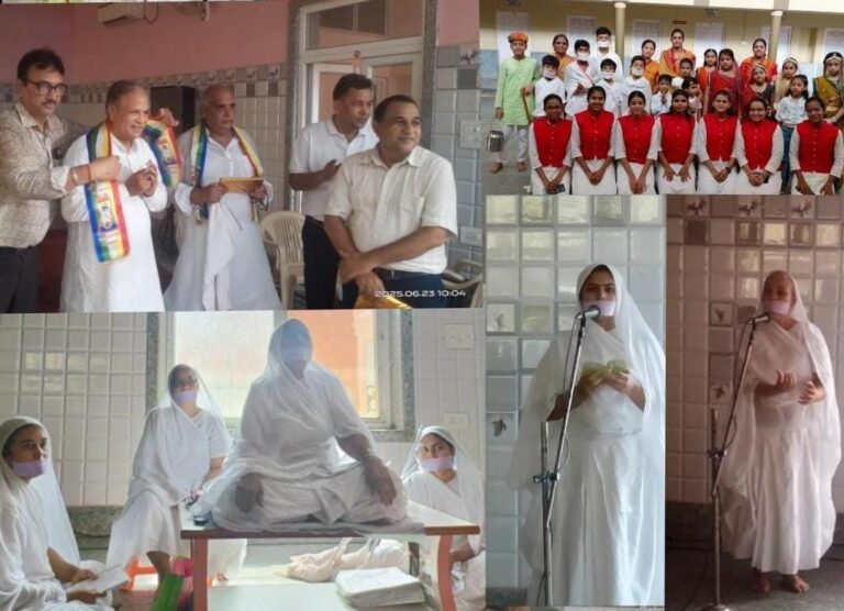 आचार्य महाप्रज्ञ का 106 वां जन्मदिवस हर्षोल्लास के साथ बनाया