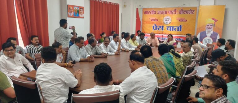 पूर्व केंद्रीय मंत्री स्मृति ईरानी 27 को बीकानेर में