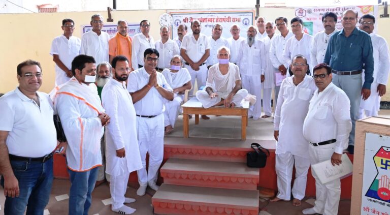 अणुव्रत गुरुदेव श्री तुलसी का विश्व व्यापि महान अवदान है – मुनिश्री कमल कुमार