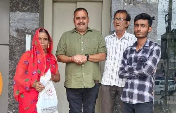 विधवा महिला का घर अब होगा बिजली से रोशन