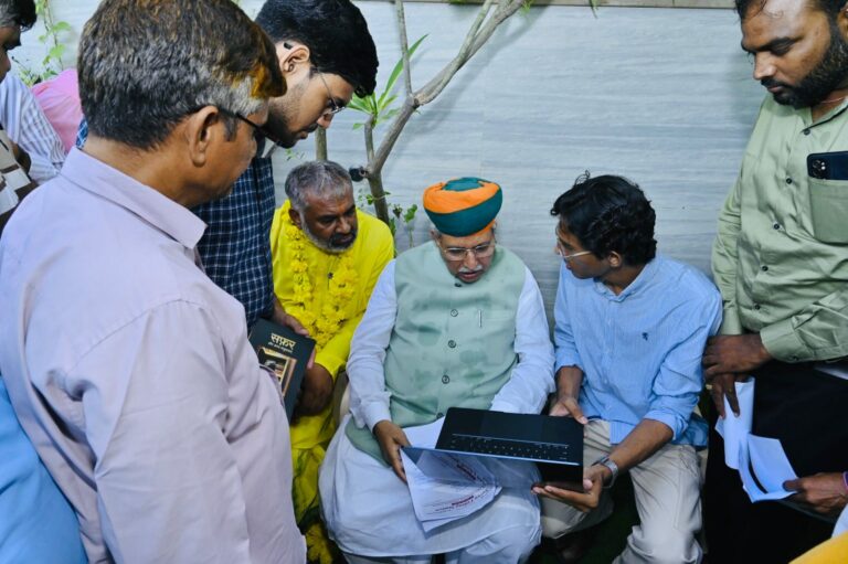 अरमान की वेबसाइट नवाचार और साहित्य का अद्भुत संगम- केंद्रीय मंत्री