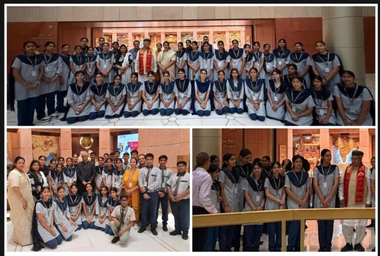 बीकानेर के बच्चों ने देखा संसद और राष्ट्रपति भवन