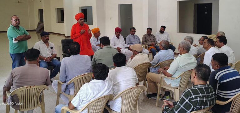 क्षत्रिय धर्म के साथ साथ मानवता के लिए भी जिएं – महंत प्रताप पुरी