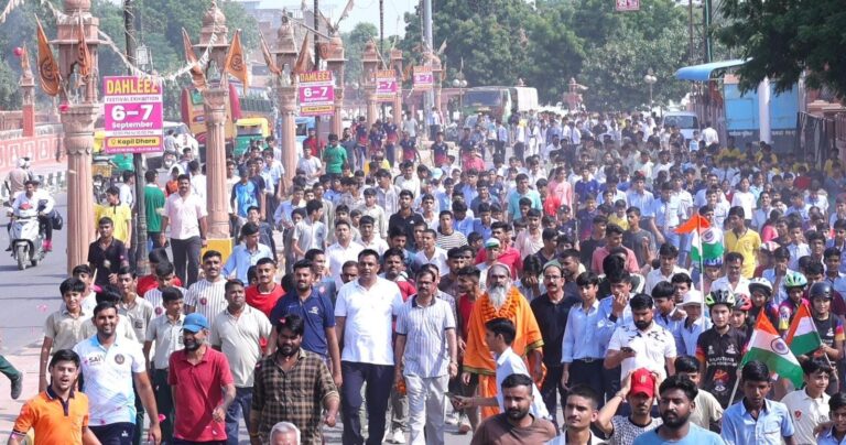 ‘रन फॉर फिट बीकाणा’ में उमड़ा 7 हज़ार से अधिक का जनसैलाब