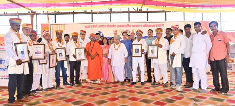 2100 से अधिक शख्सियतों का किया सम्मान
