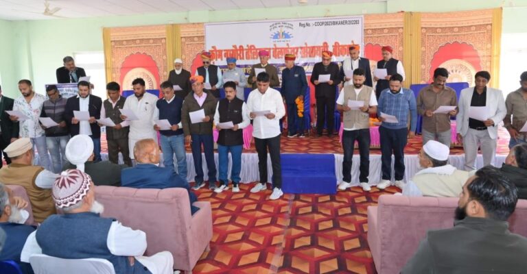 क़ौम नागौरी तेलियान वेलफ़ेयर सोसायटी की नई कार्यकारिणी ने ली शपथ