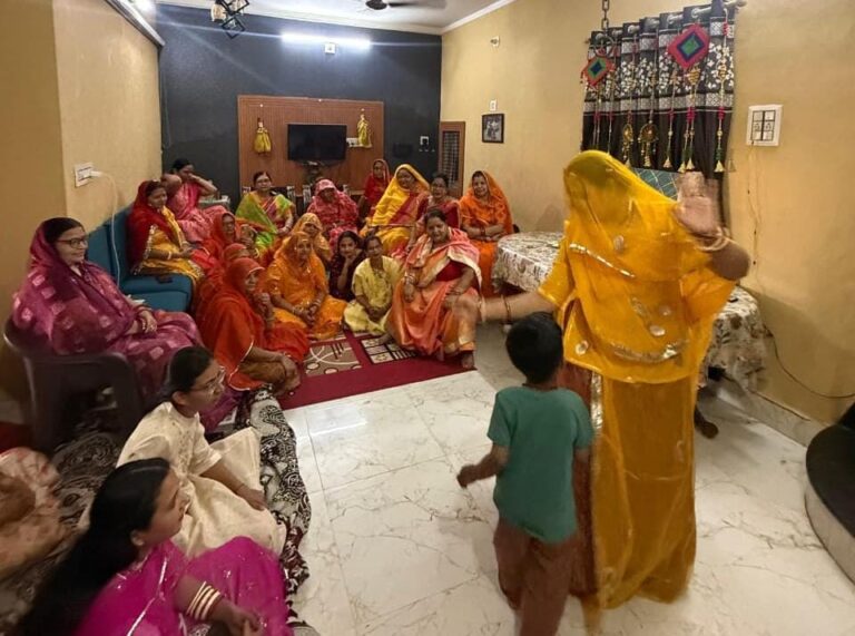 सुभाषपुरा महिला मंडल ने गणगौर महोत्सव मनाया