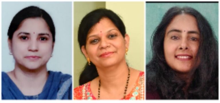 पल्लवी चौहान, दीपाली जाखड़ और लता व्यास को मिली डॉक्टरेट की उपाधि