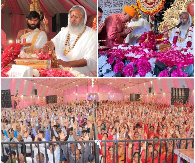 संस्कारों को बनाएं श्रेष्ठ तभी मनुष्य जन्म सही मायने में सार्थक – जगद्गुरु वसंत विजयानंद गिरि महाराज