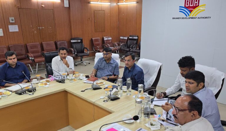अतिरिक्त मुख्य सचिव गुप्ता ने बीडीए के अधिकारियों की ली बैठक