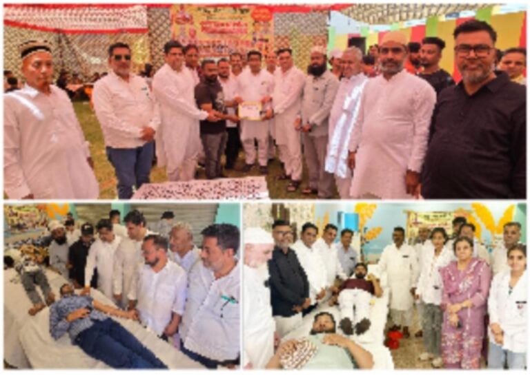 थेईम की पहली बरसी पर हुआ रक्तदान