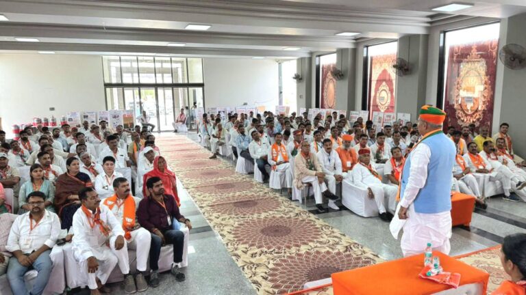 भारत वैश्विक स्तर पर मजबूत राष्ट्र के रूप में उभर रहा है- अर्जुनराम मेघवाल
