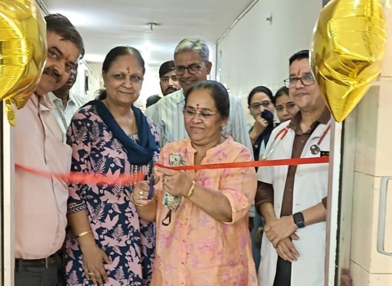 पीबीएम अस्पताल के शिशु रोग विभाग में नवीनीकृत सेमी-आईसीयू वार्ड का हुआ लोकार्पण
