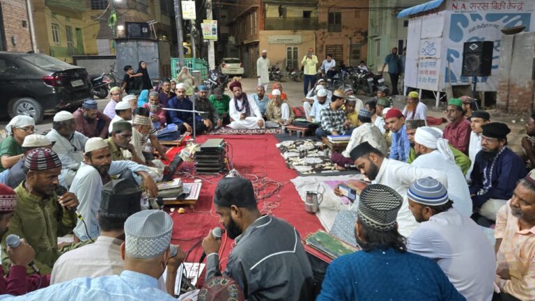 ‘पैगामे शोहदाए करबला’ कार्यक्रम में देश में अमन-चैन की मांगी दुआ
