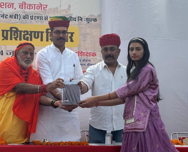 क्षत्रिय सभा का निःशुल्क आत्मरक्षा एवं साफा प्रशिक्षण शिविर सम्पन्न
