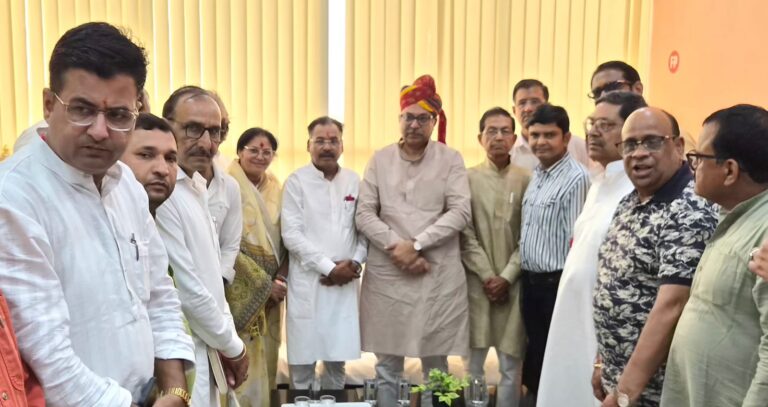 राज्यसभा सांसद डॉ. सतीश पूनिया का बीकानेर आगमन पर किया स्वागत