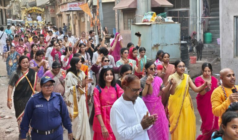 अंतर्राष्ट्रीय कृष्ण भावनामृत संघ (इस्कॉन) ने निकाली भगवान जगन्नाथ की सवारी