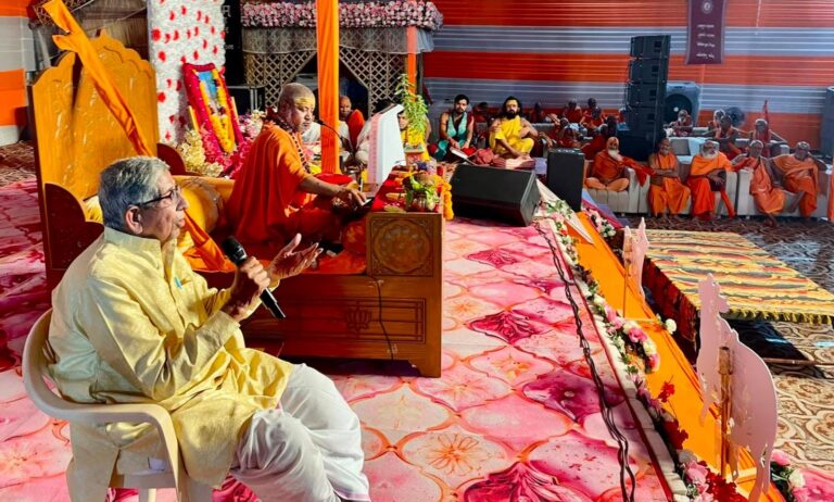 धर्म सम्राट करपात्री के आह्वान पर गोरक्षा महाभियान चला- श्रीमाली