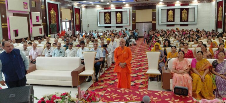 भौतिक सुख अस्थाई जबकि आध्यात्मिक सुख स्थाई – स्वामी विवेकानंद परिव्राजक