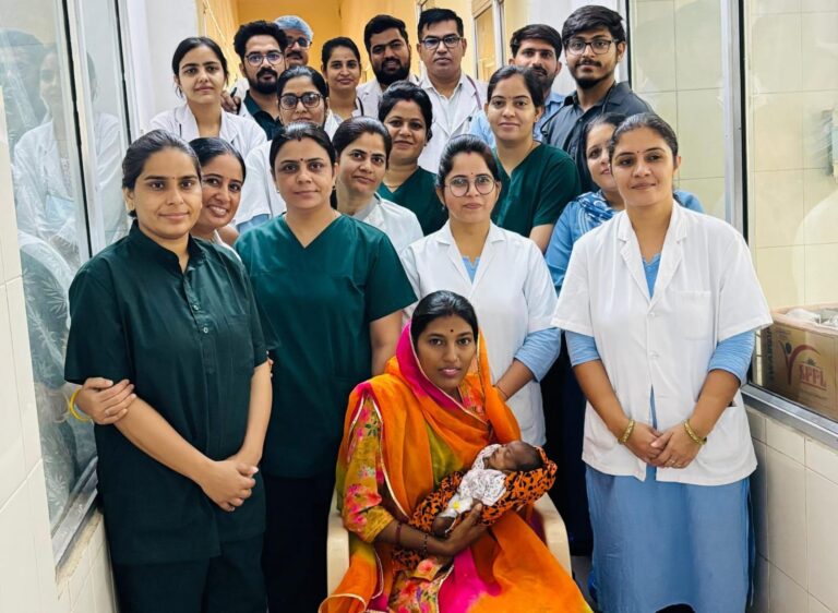 पीपीएम हॉस्पिटल की उपलब्धि-29 सप्ताह के प्रीमैच्योर शिशु को दी नई जिंदगी