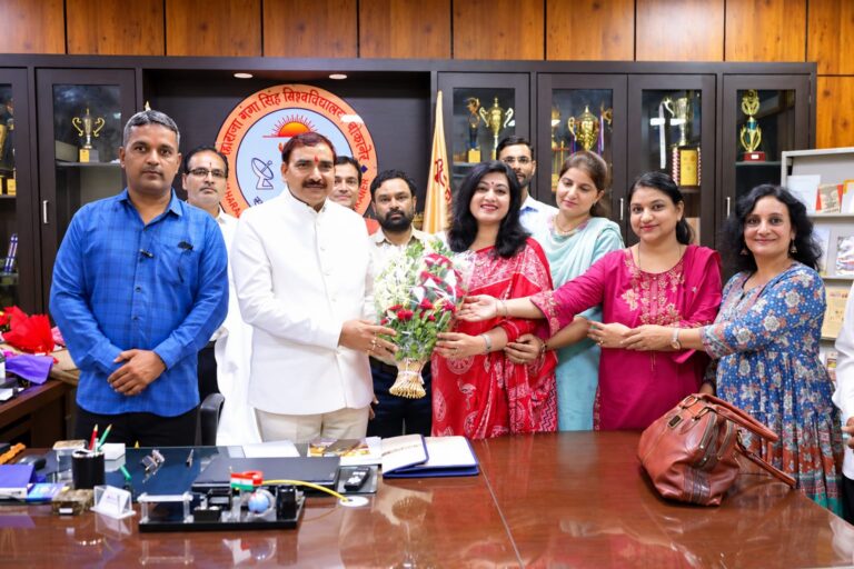 प्रो.नरसी राम बिश्नोई ने कुलगुरु पद का दायित्व ग्रहण किया
