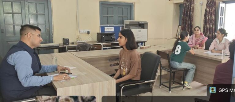 एम एस कॉलेज में हुआ कैंपस प्लेसमेंट ड्राइव का आयोजन