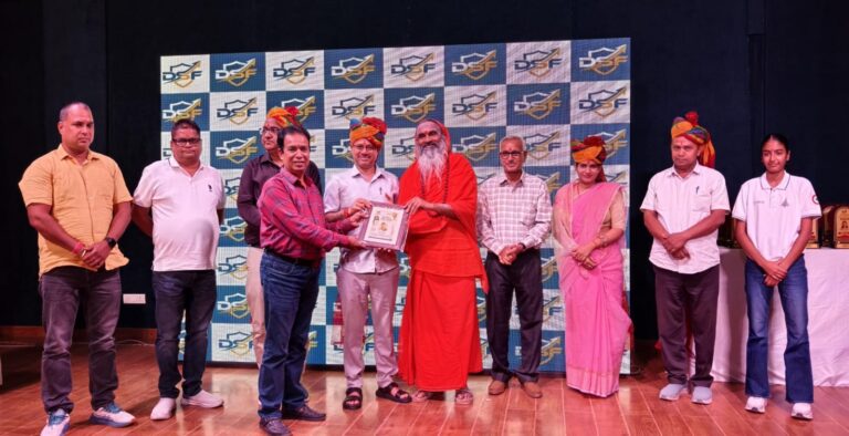 दिशोदय स्पोर्ट्स फाउंडेशन ने दिया मीडिया की आवाज को सम्मान