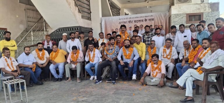 फड़ बाजार फल-सब्जी खुदरा व्यापारी संघ ने झांब पैनल का किया सम्मान